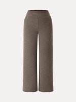 Double Waistband Straight Leg Pants with Pockets - Image 19