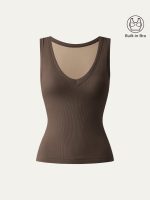 Stretchy V-neck Cotton New Airy Brami Tank - Image 15
