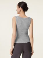 Stretchy V-neck Cotton New Airy Brami Tank - Image 7