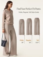 Double Waistband Straight Leg Pants with Pockets - Image 2