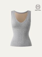Stretchy V-neck Cotton New Airy Brami Tank - Image 2