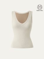 Stretchy V-neck Cotton New Airy Brami Tank - Image 14