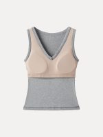 Stretchy V-neck Cotton New Airy Brami Tank - Image 8