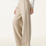 Cozy Warm High Rise Straight Leg Pull-On Pants