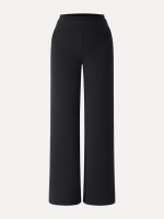 Double Waistband Straight Leg Pants with Pockets - Image 27