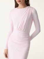 SkinKiss Boatneck Angled Ruched Maxi Brami Dress - Image 2