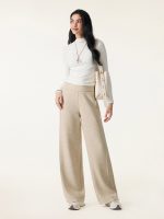 Cozy Warm High Rise Straight Leg Pull-On Pants - Image 3
