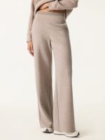 Double Waistband Straight Leg Pants with Pockets - Image 6