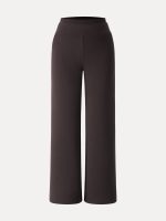 Double Waistband Straight Leg Pants with Pockets - Image 16