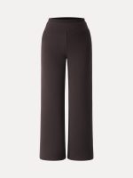 Double Waistband Straight Leg Pants with Pockets - Image 24