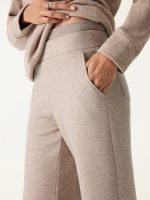 Double Waistband Straight Leg Pants with Pockets - Image 9