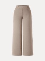 Stretchy Mid Rise Straight Leg Pull-on Pants with Pockets - Image 22